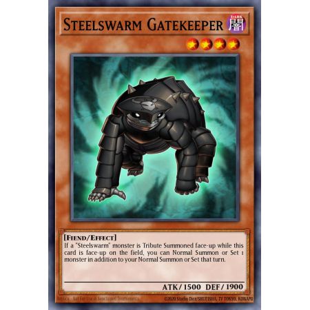 Steelswarm Gatekeeper (Duel Terminal Normal Parallel Rare)
