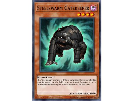 Steelswarm Gatekeeper (Duel Terminal Normal Parallel Rare)