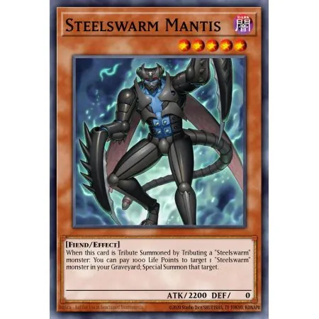 Steelswarm Mantis (Duel Terminal Normal Parallel Rare)