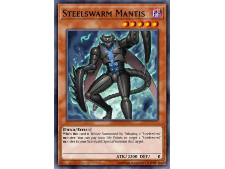 Steelswarm Mantis (Duel Terminal Normal Parallel Rare)