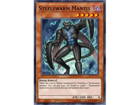 Steelswarm Mantis (Duel Terminal Normal Parallel Rare)