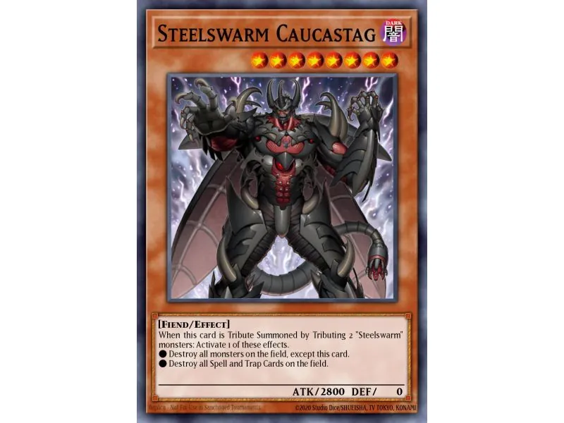 Steelswarm Caucastag (Duel Terminal Ultra Parallel Rare)