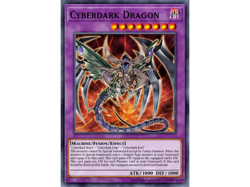 Cyberdark Dragon (Duel Terminal Rare Parallel Rare)