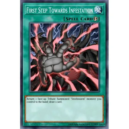 First Step Towards Infestation (Duel Terminal Normal Parallel Rare)