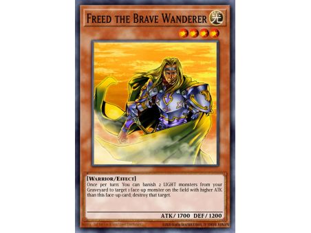 Freed the Brave Wanderer (Duel Terminal Normal Parallel Rare)
