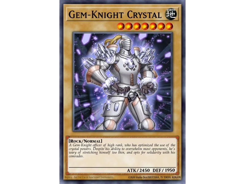 Gem-Knight Crystal (Duel Terminal Rare Parallel Rare)