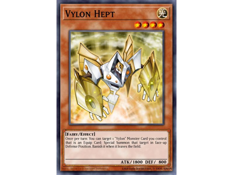 Vylon Hept (Duel Terminal Rare Parallel Rare)