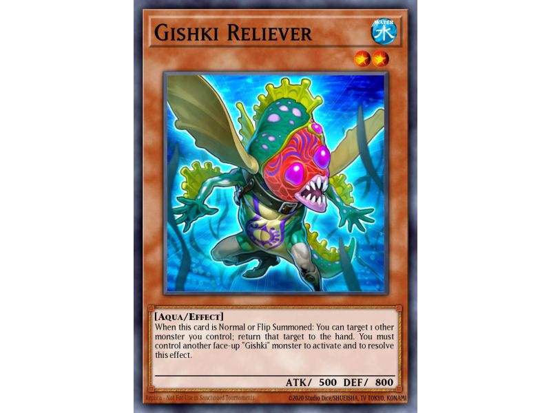 Gishki Reliever (Duel Terminal Normal Parallel Rare)