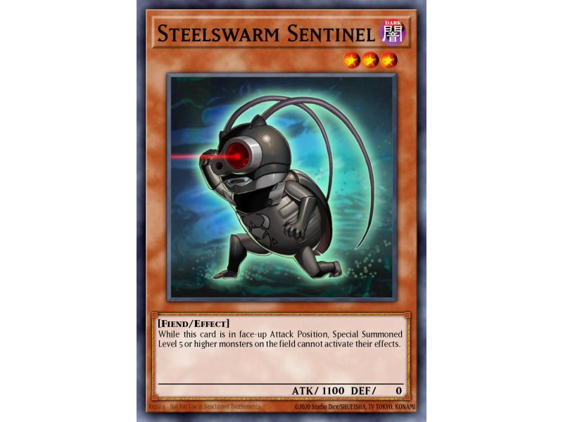 Steelswarm Sentinel (Duel Terminal Normal Parallel Rare)