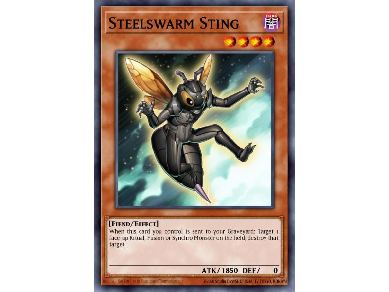 Steelswarm Sting (Duel Terminal Rare Parallel Rare)