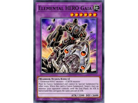 Elemental HERO Gaia (Duel Terminal Normal Parallel Rare)