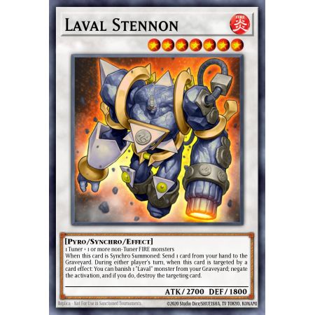 Laval Stennon (Duel Terminal Super Parallel Rare)