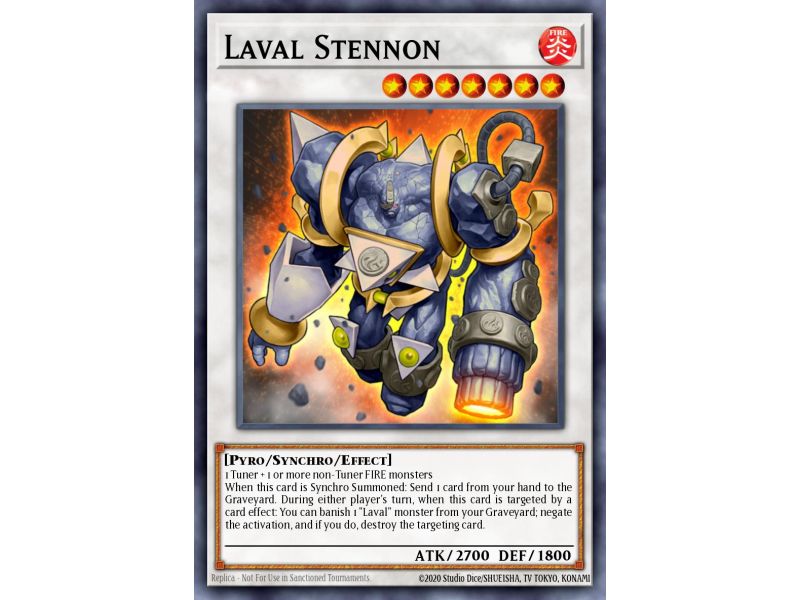 Laval Stennon (Duel Terminal Super Parallel Rare)