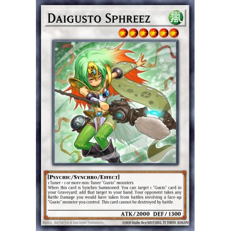 Daigusto Sphreez (Duel Terminal Super Parallel Rare)