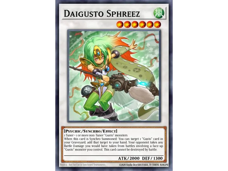 Daigusto Sphreez (Duel Terminal Super Parallel Rare)