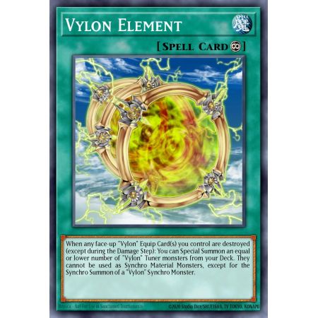 Vylon Element (Duel Terminal Normal Parallel Rare)
