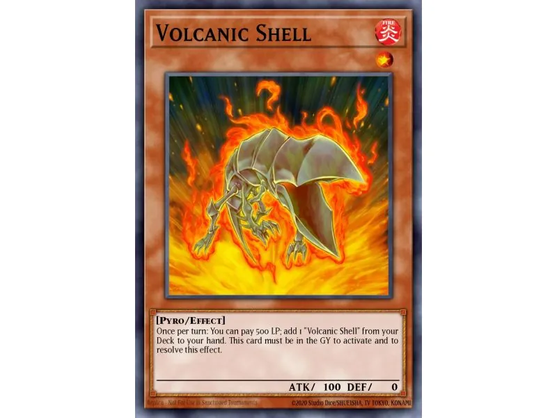 Volcanic Shell (Duel Terminal Normal Parallel Rare)