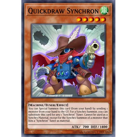 Quickdraw Synchron (Duel Terminal Normal Parallel Rare)