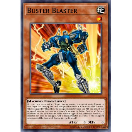 Buster Blaster (Duel Terminal Normal Parallel Rare)