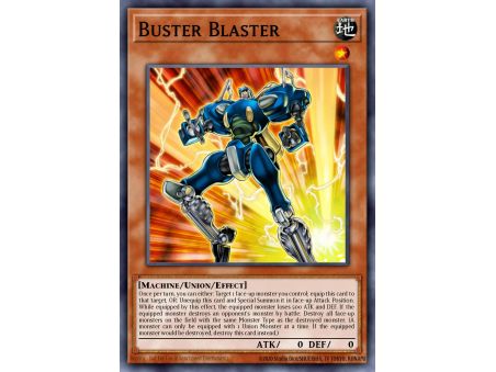 Buster Blaster (Duel Terminal Normal Parallel Rare)