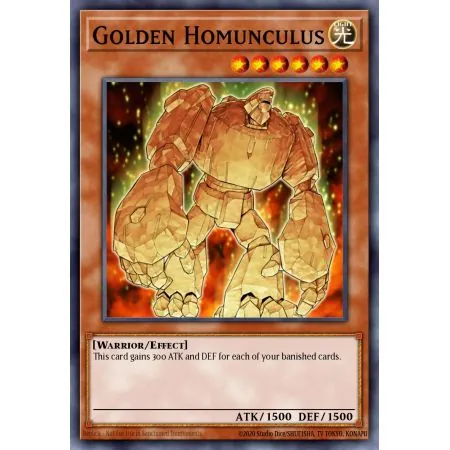 Golden Homunculus (Duel Terminal Normal Parallel Rare)