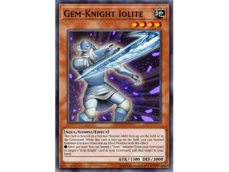Gem-Knight Iolite (Duel Terminal Normal Parallel Rare)