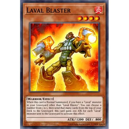 Laval Blaster (Duel Terminal Normal Parallel Rare)