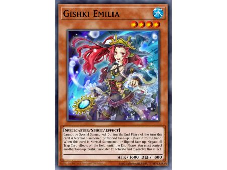 Gishki Emilia (Duel Terminal Rare Parallel Rare)