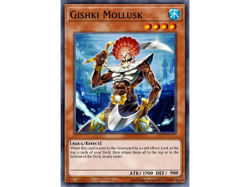 Gishki Mollusk (Duel Terminal Normal Parallel Rare)