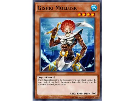 Gishki Mollusk (Duel Terminal Normal Parallel Rare)