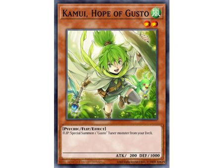 Kamui, Hope of Gusto (Duel Terminal Normal Parallel Rare)