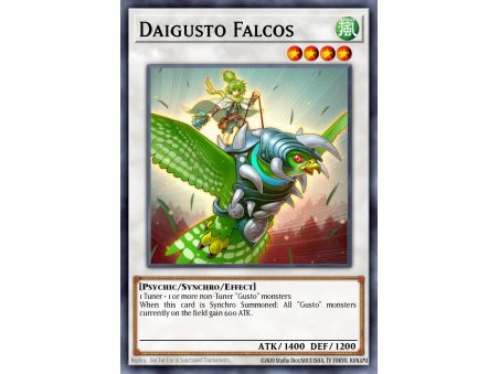 Daigusto Falcos (Duel Terminal Super Parallel Rare)