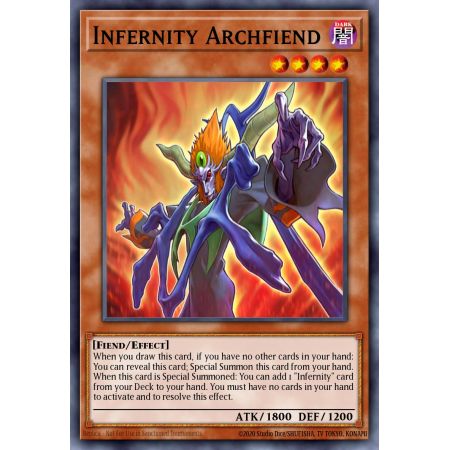 Infernity Archfiend (Duel Terminal Normal Parallel Rare)