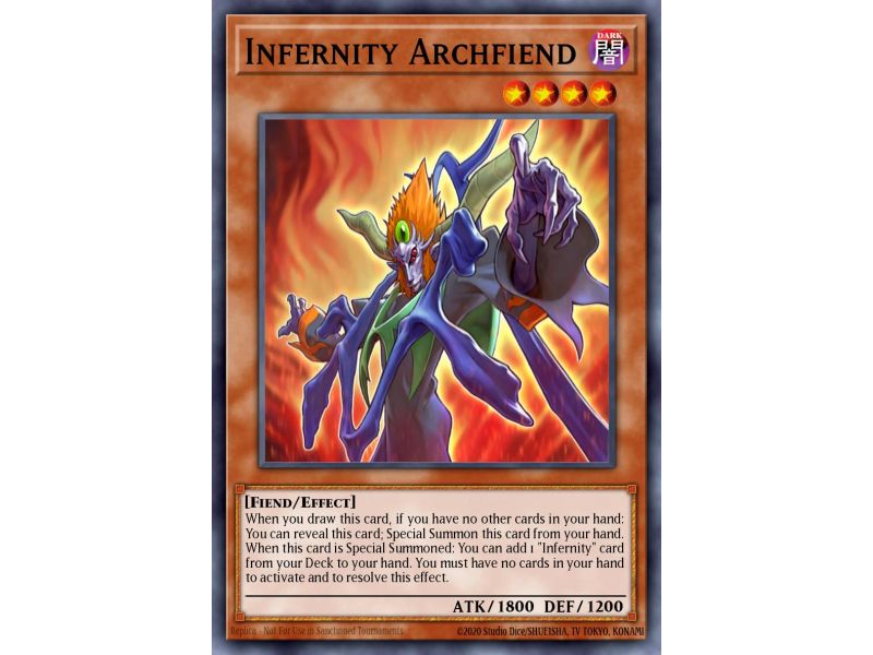 Infernity Archfiend (Duel Terminal Normal Parallel Rare)