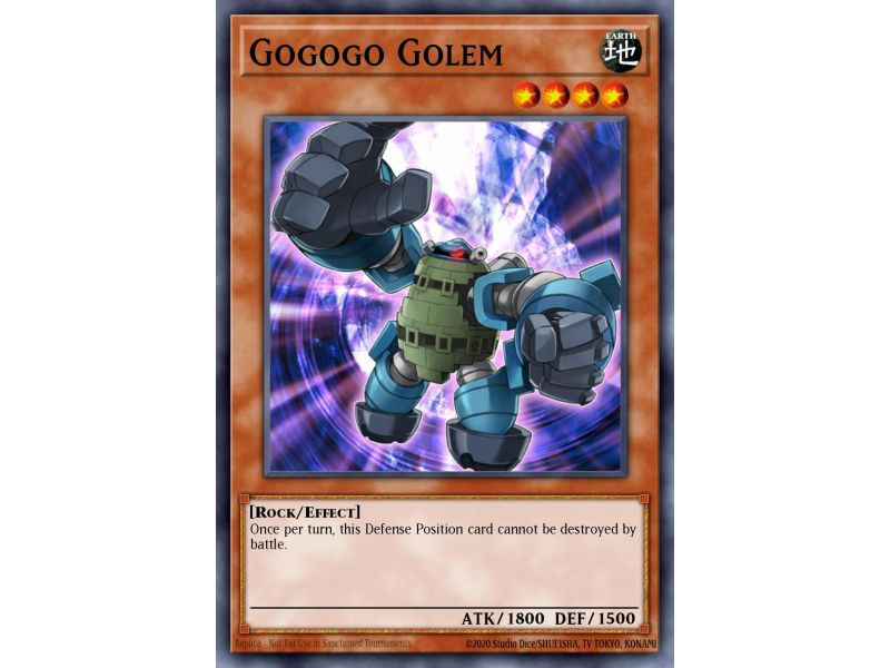 Gogogo Golem (Duel Terminal Normal Parallel Rare)