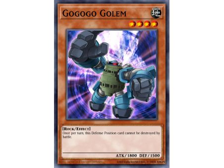 Gogogo Golem (Duel Terminal Normal Parallel Rare)