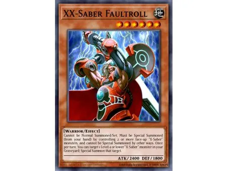 XX-Saber Faultroll (Duel Terminal Normal Parallel Rare)