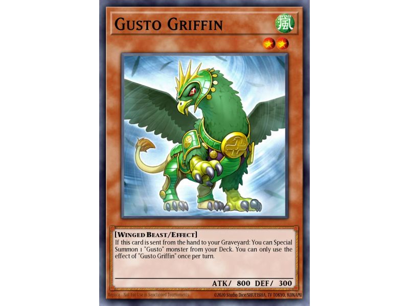 Gusto Griffin (Duel Terminal Normal Parallel Rare)