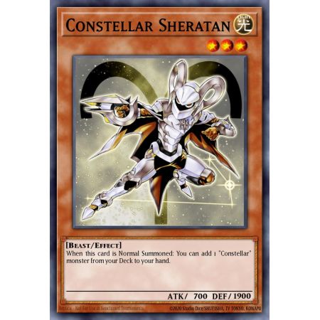 Constellar Sheratan (Duel Terminal Normal Parallel Rare)