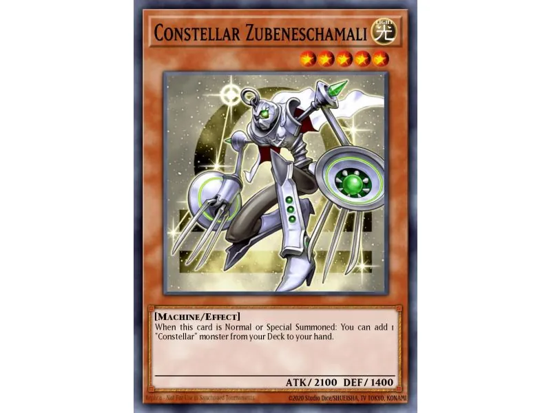 Constellar Zubeneschamali (Duel Terminal Rare Parallel Rare)