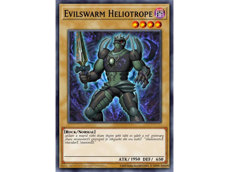 Evilswarm Heliotrope (Duel Terminal Normal Parallel Rare)