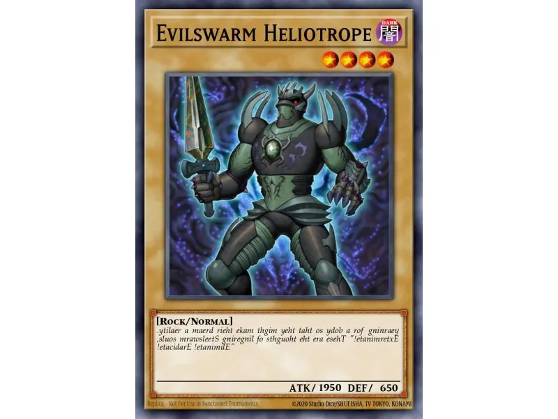 Evilswarm Heliotrope (Duel Terminal Normal Parallel Rare)