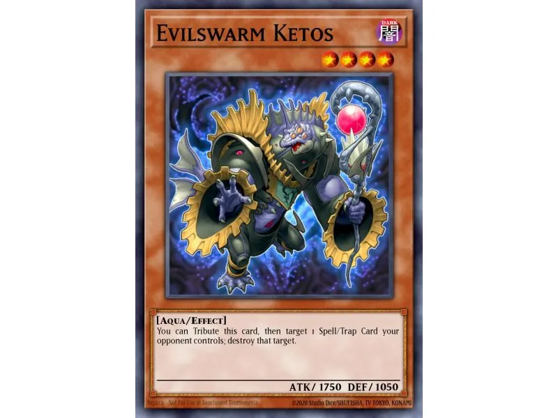Evilswarm Ketos (Duel Terminal Rare Parallel Rare)