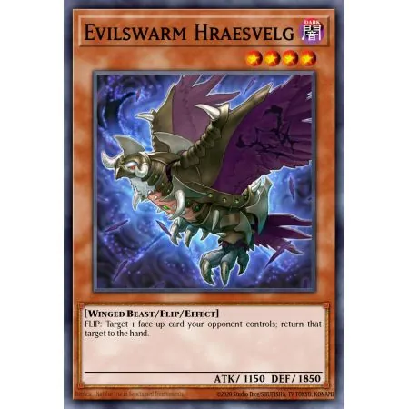 Evilswarm Hraesvelg (Duel Terminal Rare Parallel Rare)