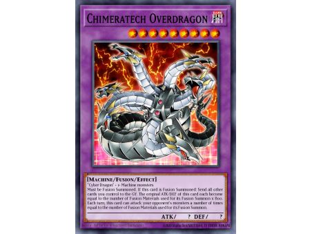 Chimeratech Overdragon (Duel Terminal Rare Parallel Rare)