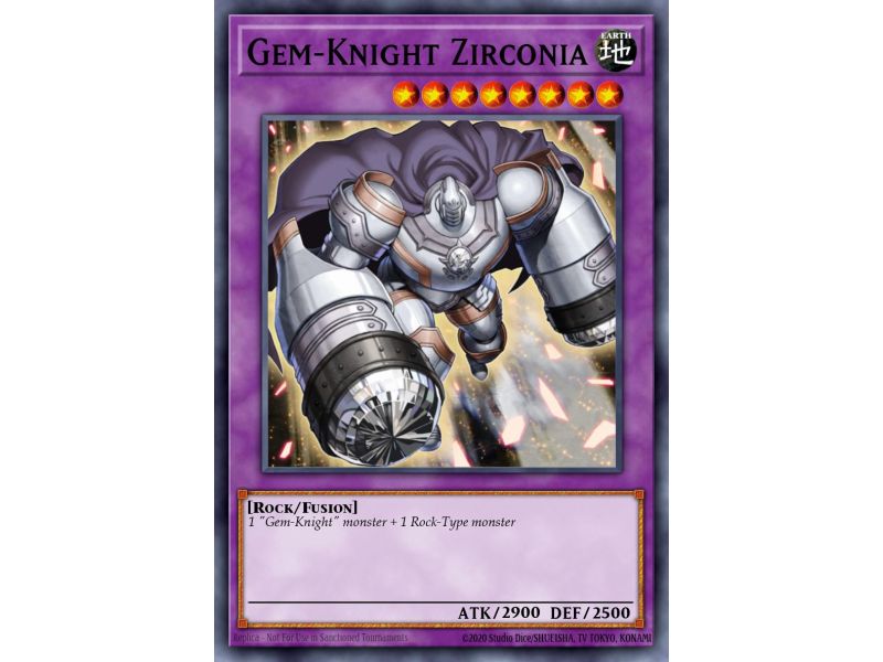 Gem-Knight Zirconia (Duel Terminal Super Parallel Rare)