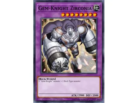 Gem-Knight Zirconia (Duel Terminal Super Parallel Rare)