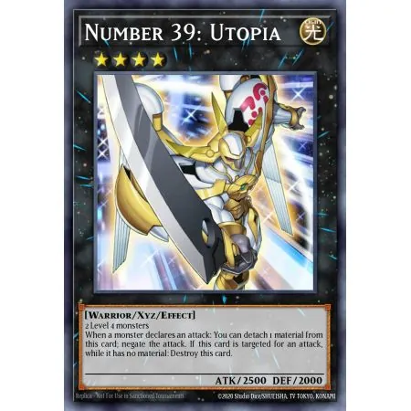 Number 39: Utopia (Duel Terminal Super Parallel Rare)