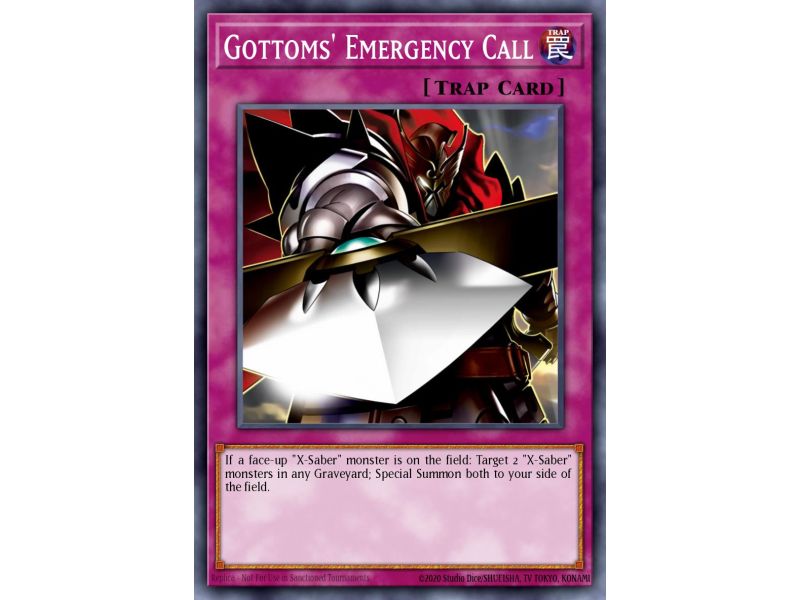 Gottoms' Emergency Call (Duel Terminal Normal Parallel Rare)