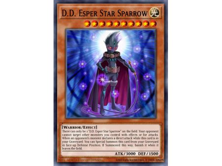D.D. Esper Star Sparrow (Duel Terminal Rare Parallel Rare)